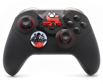 Controle personalizado "GOW 5" XBOX ONE ELITE 2 NÃO MODIFICADO design exclusivo - Imagem 1 de 4