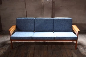Arne Wahl Iversen 3-Sitzer-Sofa für Komfort Danish Design neu bezogen - Bild 1 von 12