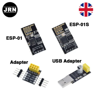 ESP-01 ESP-01S ESP8266 Serial Wifi Wireless Transceiver Module for Arduino UK - Image 1 of 2