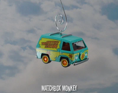 Custom Scooby Doo Shaggy Velma Daphne Mystery Machine Christmas Ornament Van Bus - Image 1 of 4