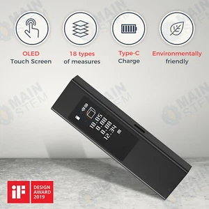 LS5 131Ft/40M Laser Entfernungsmesser Flächenlautstärke Low Power OLED Display - Bild 1 von 9