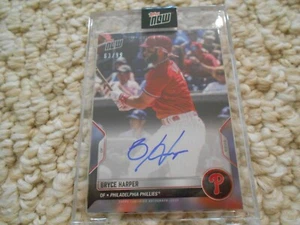 Topps Now Washington Nationals Bryce Harper Autograph 2022 OD 271A 63 of 99 - Picture 1 of 3