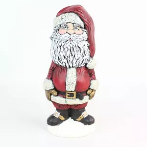 VTG 1994 Nowells Inc Ceramic Hand Painted Santa Claus Christmas Holiday Figurine - Picture 1 of 9
