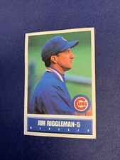 1995 Gatorade Chicago Cubs Team Issue Jim Riggleman - Rare Card
