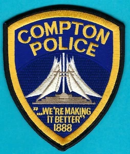 COMPTON CALIFORNIA POLICE SHOULDER PATCH - Picture 1 of 1