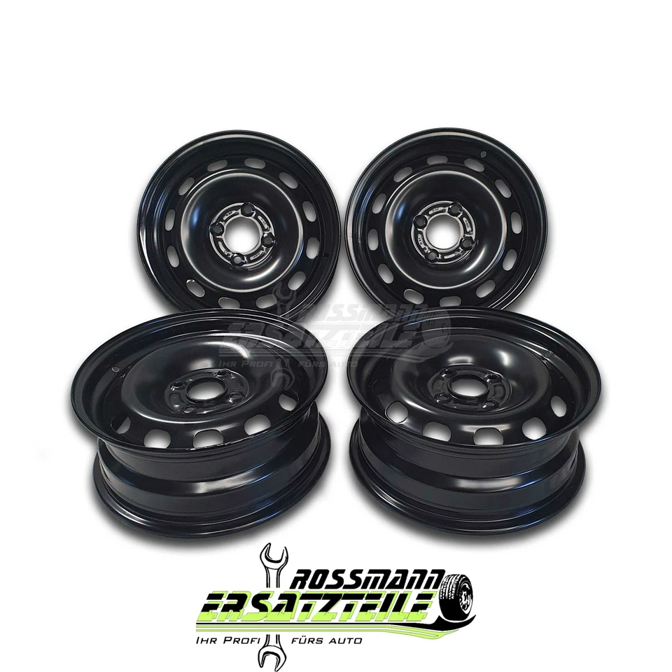 4x MWD 16245 6x16 ET50 - LK4/100 ML60 Felge Stahl - Bild 1 von 1