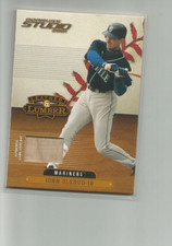 2001 STUDIO LEATHER AND LUMBER #LL31 JOHN OLERUD   BAT