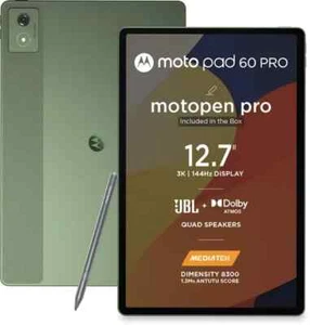 MOTOROLA Pad 60 Pro 8 GB RAM 128 GB ROM 12.7 inch with Wi-Fi Only Gaming Tablet - Picture 1 of 12