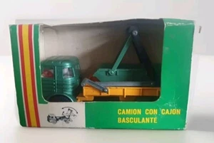 JOAL SPAIN 🇪🇸 CAMION SKIP LORRY NUMBER 211 BOXED VINTAGE MINIATURA - Picture 1 of 17