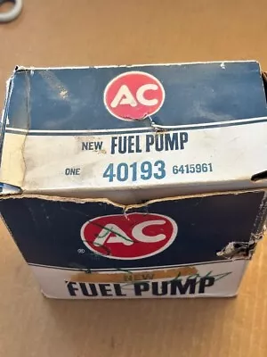 Новый из старых запасов 1966 Chevelle топливный насос переменного тока 40193 - Изображение 1 из 4