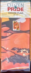 Orioles Baseball Crab Citizen Pride 28"x40" House Flag by Joe Barsin - Picture 1 of 4
