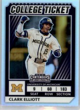 2022 Panini Elite Extra Edition OPTIC College Ticket Base or Parallels Pick List