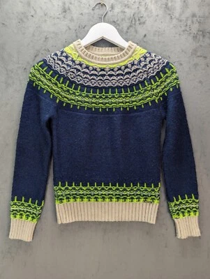 Women's Superdry Nordic Knit Jumper Women's XXS Acrylic & Wool Long Sleeve  - Image 1 of 4