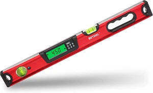 Digital Level with LCD Display,24Inch Magnetic Digital Torpedo Level, Vertical & - Picture 1 of 12