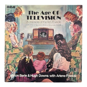 The Age of Television First 25 Years of RCA LL 8 Vinyl LP w/ Insert Book - Imagen 1 de 8
