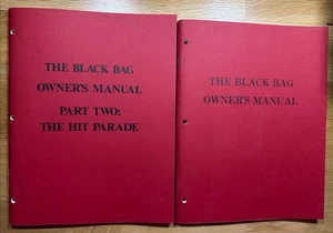 Lot Of (2) The Black Bag Owner's Manual Part One & Two 1979 Paladin Press MINT! - Bild 1 von 7