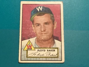 1952 Topps Semi-High Number Floyd Baker #292 - Very Good - Corner Wear - Lite - Bild 1 von 2