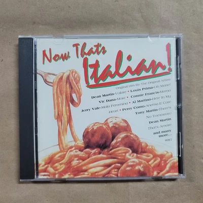 Now That's Italian By Various Artists (CD 1992) Cema Foto 1 de 3