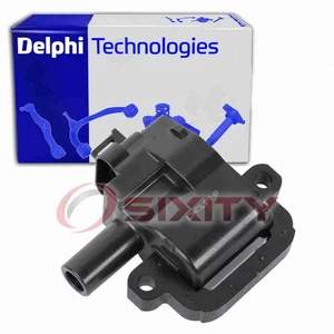 Delphi Ignition Coil for 1998-1999 GMC P3500 7.4L V8 Wire Boot Spark Plug  mg - Picture 1 of 5