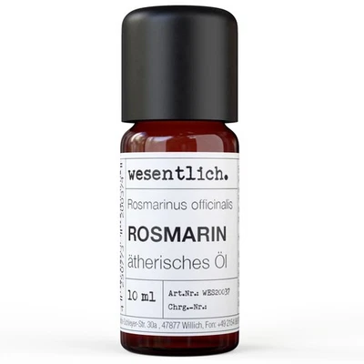 Rosmarinöl (10ml) - 100% naturreines ätherisches Öl von wesentlich.