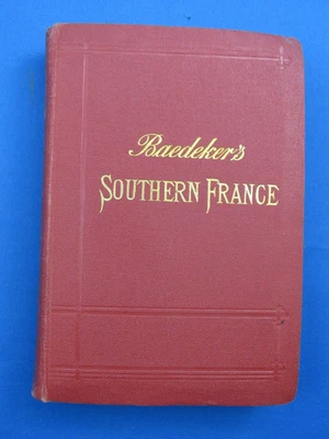Southern France Including Corsica  Baedekers 1907 Complete Maps & Plans - Image 1 of 4