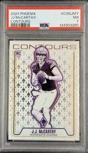 2024 Phoenix Jj McCarthy Contours #CONJMY NM PSA 7 - Bild 1 von 6