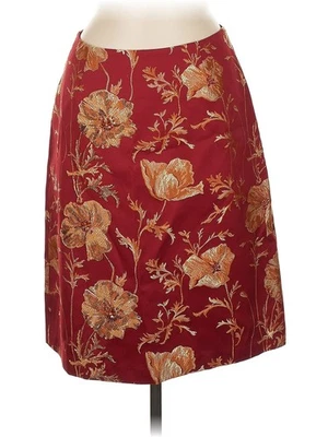 David Meister Women Red Formal Skirt 6 - Image 1 of 2