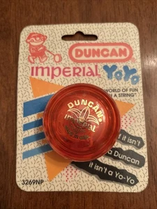 Duncan Imperial YoYo Red Clear Neu Vintage MOC Sealed 1994 - Bild 1 von 3