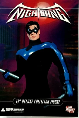 DC Direct 1:6 Scale Nightwing 13 Inch Deluxe Collector Figure NEW IN BOX - Image 1 of 4