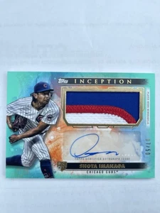 2024 Topps Inception Shota Imanaga Green RC Auto /50 RPA Chicago Cubs RC - Picture 1 of 2