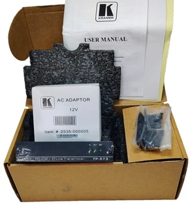 Kramer TP-573 HDMI / RS-232 / IR Line Transmitter w/ Power Supply OEM NEW Sealed - Picture 1 of 8