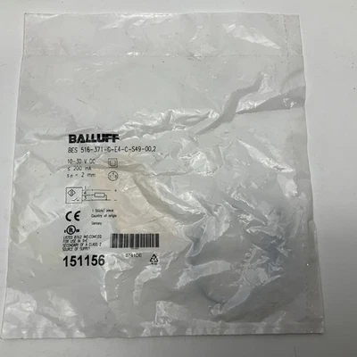 NEW BALLUFF BES516-371-G-E4-C-S49 SENSOR BALLUFF  10-30 V DC - Image 1 of 2