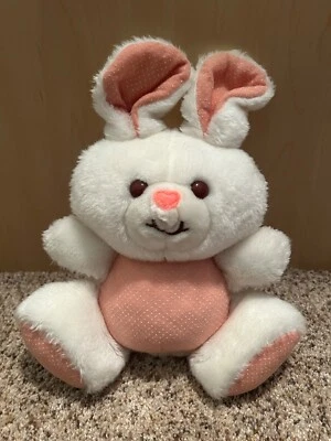 Fresa Shortcake Grande 11" Hopsalot Peluche Conejito RARO De colección 1984 Conejo Foto 1 de 4