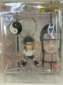 NARUTO Hyuga Neji Figura Llavero Mascota Llavero Mini Juguete BANDAI Japón Limitado - Imagen 1 de 5