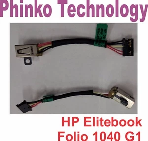 NEW DC Power Jack For HP Elitebook Folio 1040 G1 Series with Harness Cable - Picture 1 of 1