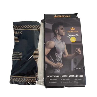 Copper Ankle Brace  Copper Infused Compression Ankle Sleeve Medium 6.5-9.5 Men - Image 1 of 4