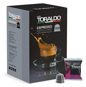 100 CAPSULE CAFFE' TORALDO MISCELA CLASSICA COMPATIBILI NESPRESSO - Imagen 1 de 1