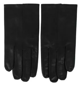 John Lobb Handmade Luxury Twinstitch Gloves Black BNWT Size 9 RRP £325 - Picture 1 of 5