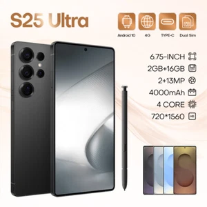 Global Unlocked New S25 Ultra 4G Smartphone 6.75" Android Cellphone Dual SIM - Picture 1 of 21