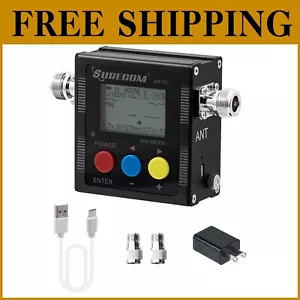 SW-102 Digital VHF/UHF Antenna Power & SWR Meter - Accurate RF Measurement - Picture 1 of 9