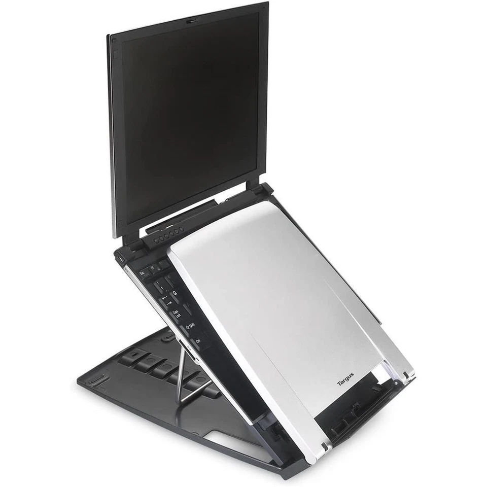 Targus Ergo M-Pro Mobile Laptop notebook Stand Silver AWE04EU - Image 1 of 3
