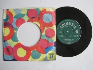 JIMMIE RODGERS - I'M NEVER GONNA TELL / BECAUSE YOU'RE - 7" 45 rpm vinyl record - Picture 1 of 1