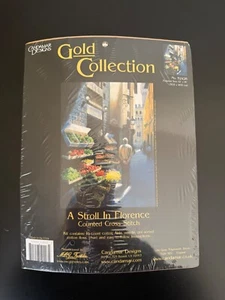 Candamar Gold Collection - "A Stroll in Floren" Cross Stitch - Kit 52428 - Picture 1 of 3