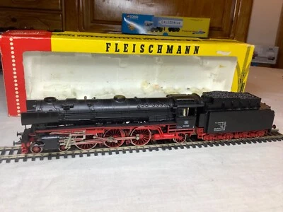 Fleischmann HO 2 Rail DC 4170 DB 4-6-2 BR 01 Tender Locomotive 01 220 - Image 1 of 4