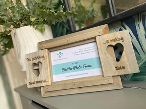 Holiday Travel Birthday Gift | Memories Quote | Personalised Shutter Photo Frame - Picture 1 of 10