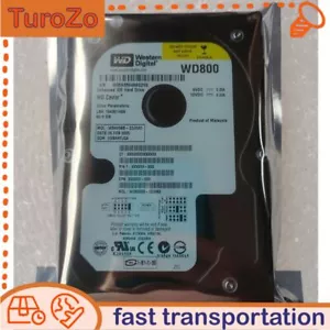 Original WD WD800BB 80GB 7200RPM ATA/100 IDE PATA Desktop 3.5" HDD Hard Drive - Picture 1 of 4