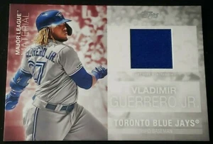 TOUCH ^🔥 VLADIMIR GUERRERO JR 🔥 2020 Topps Series 2 GAME WORN Jersey Patch RC - Picture 1 of 2