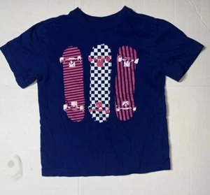 Preowned- The Childrens Place Short Sleeve Graphic T-Shirt Girls (Size S/5-6) - Picture 1 of 3