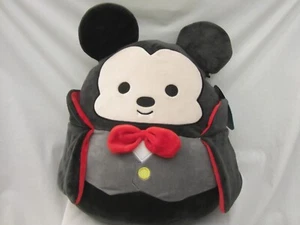 NWT Squishmallow 14" Vampire Mickey Mouse Kellytoy Disney Halloween Plush - Picture 1 of 8