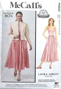McCall's Pattern 8464/R12040 Misses Lined Jacket/Dress Sizes: 8-16 Vintage 80's - Picture 1 of 3